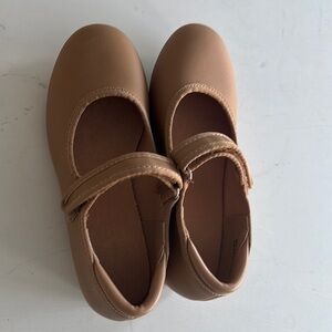 Brown Kids Mary Jane Shoes